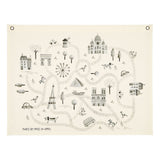 CARTE DE PARIS IMPRIMÉE - Pigments
