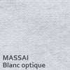 CHAUFFEUSE SIMPLE ALBI 70 CM - CANAPÉ MODULABLE Canapé Home Spirit MASSAÏ Blanc 100% lin premium - MASSAÏ 