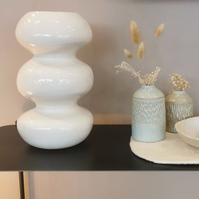 VASE HERGA ECRU - Pigments