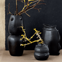 VASE HORACE NOIR - Pigments