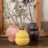 VASE MÉDÉE BRUN - Pigments